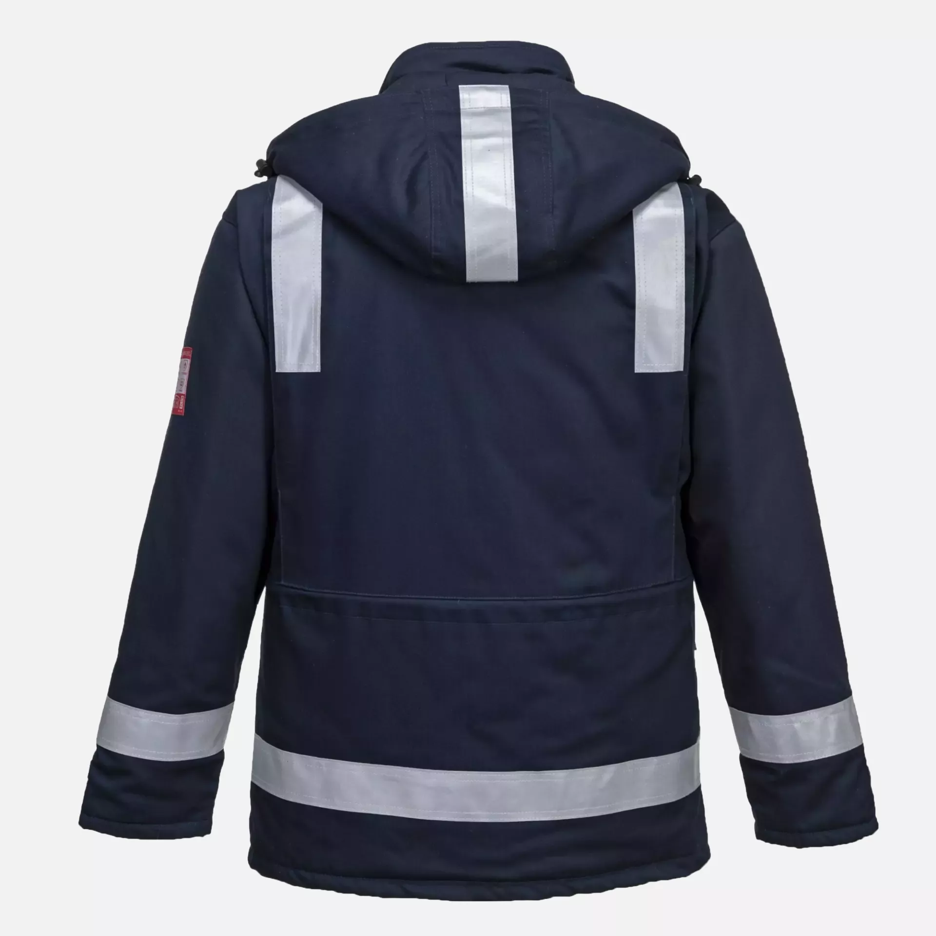 Portwest FR59NAR, Bizflame Work Anti-Static FR Winter Jacket, Navy, image 4