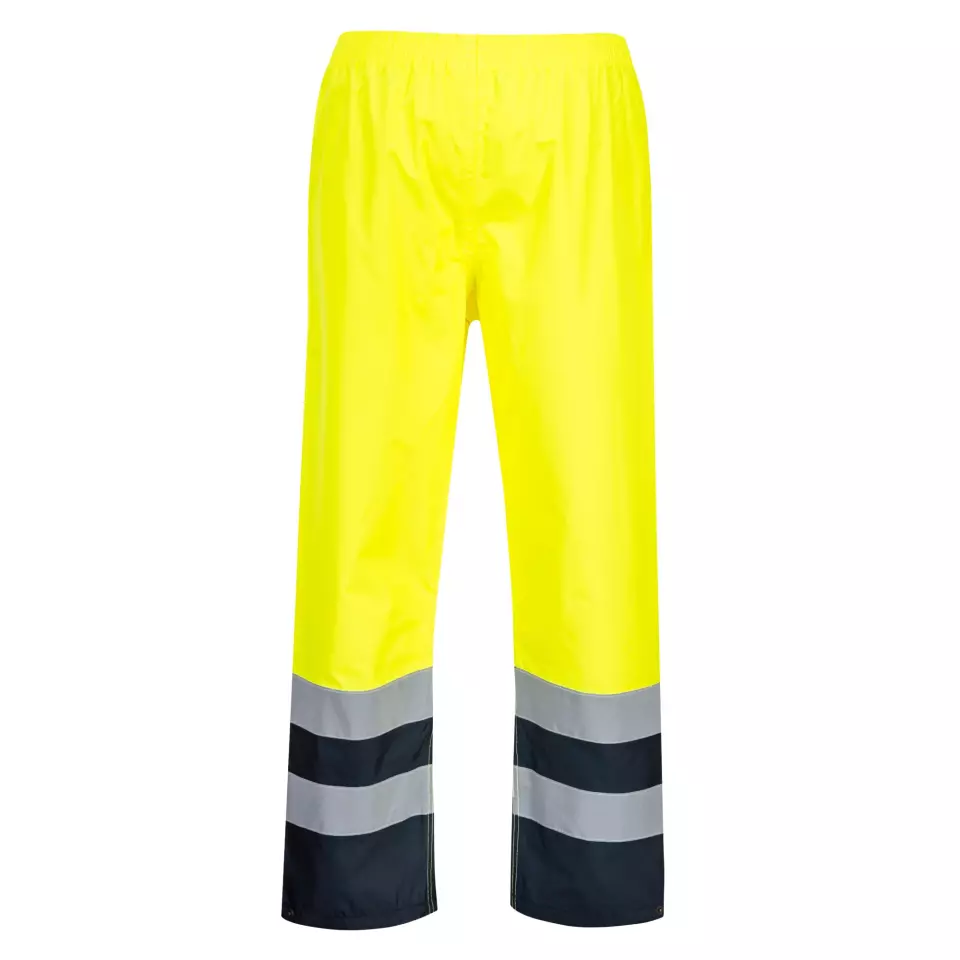 Portwest S486YER, Hi-Vis Two Tone Traffic Trouser, Yellow, image 2, gallery thumbnail