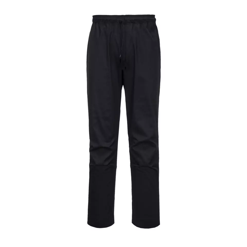 Portwest C073BKR, Chef's MeshAir Pro Trousers, Black, image 1, gallery thumbnail