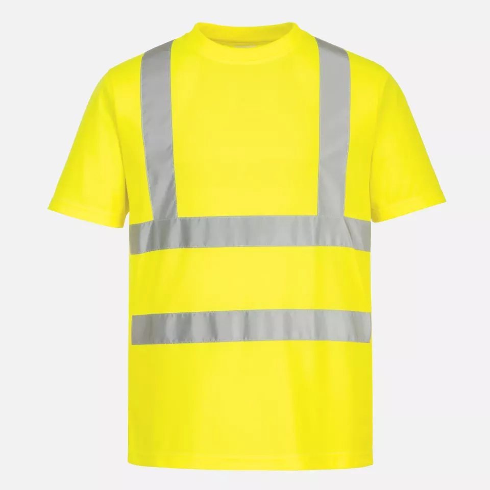 Portwest EC12YER, Eco Hi-Vis T-Shirt S/S, Yellow, image 1, gallery thumbnail