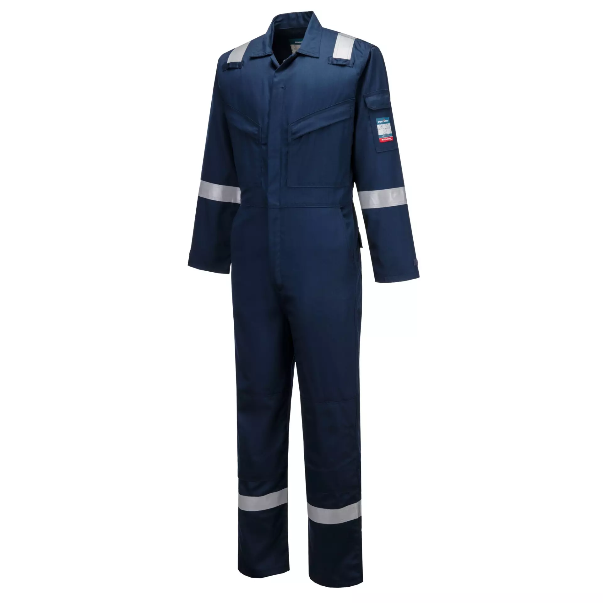 Portwest FR22NAR, Bizflame arbets insektsavvisande FR overall, marinblå, image 3