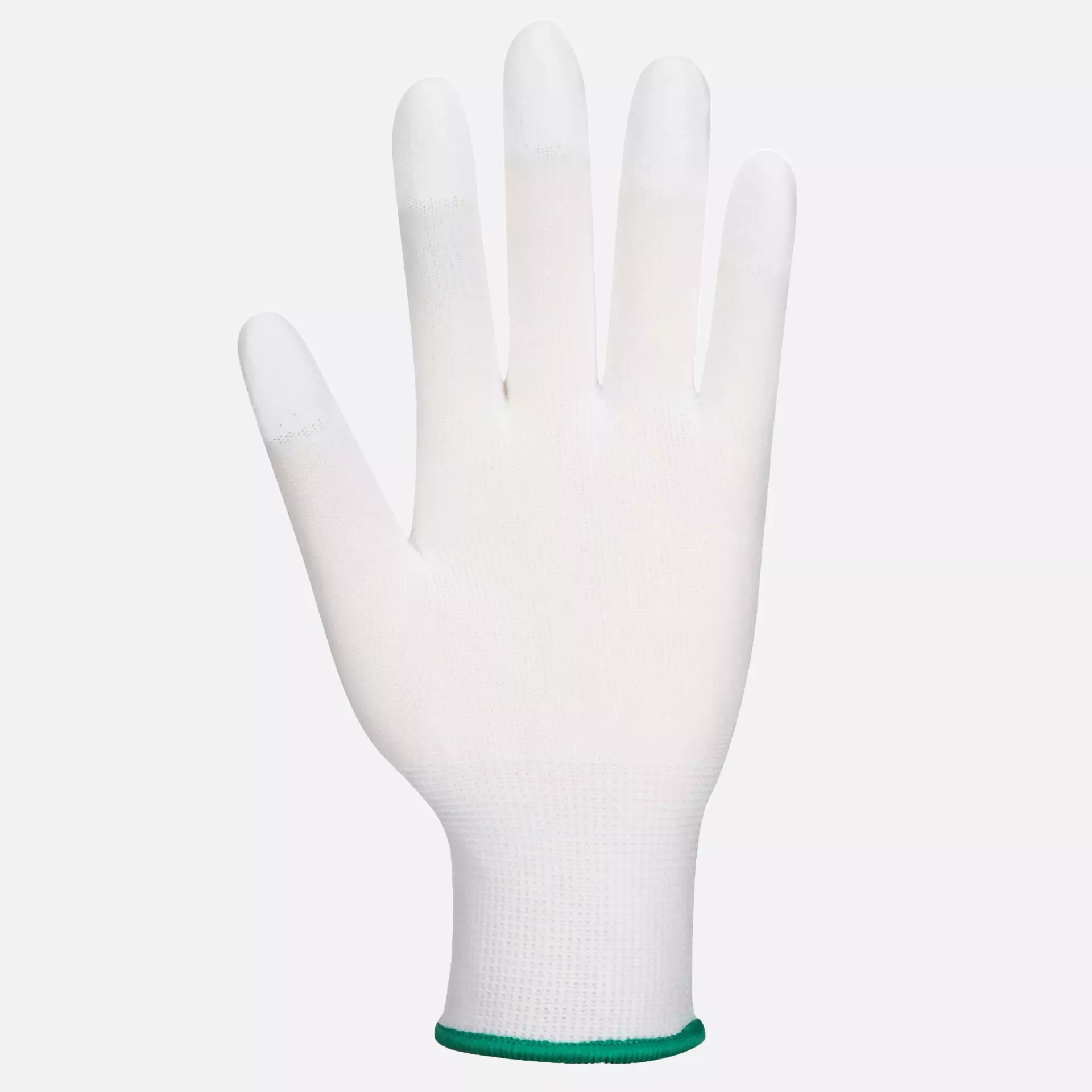 Portwest A121WHR, PU Fingertip Glove, White, image 3