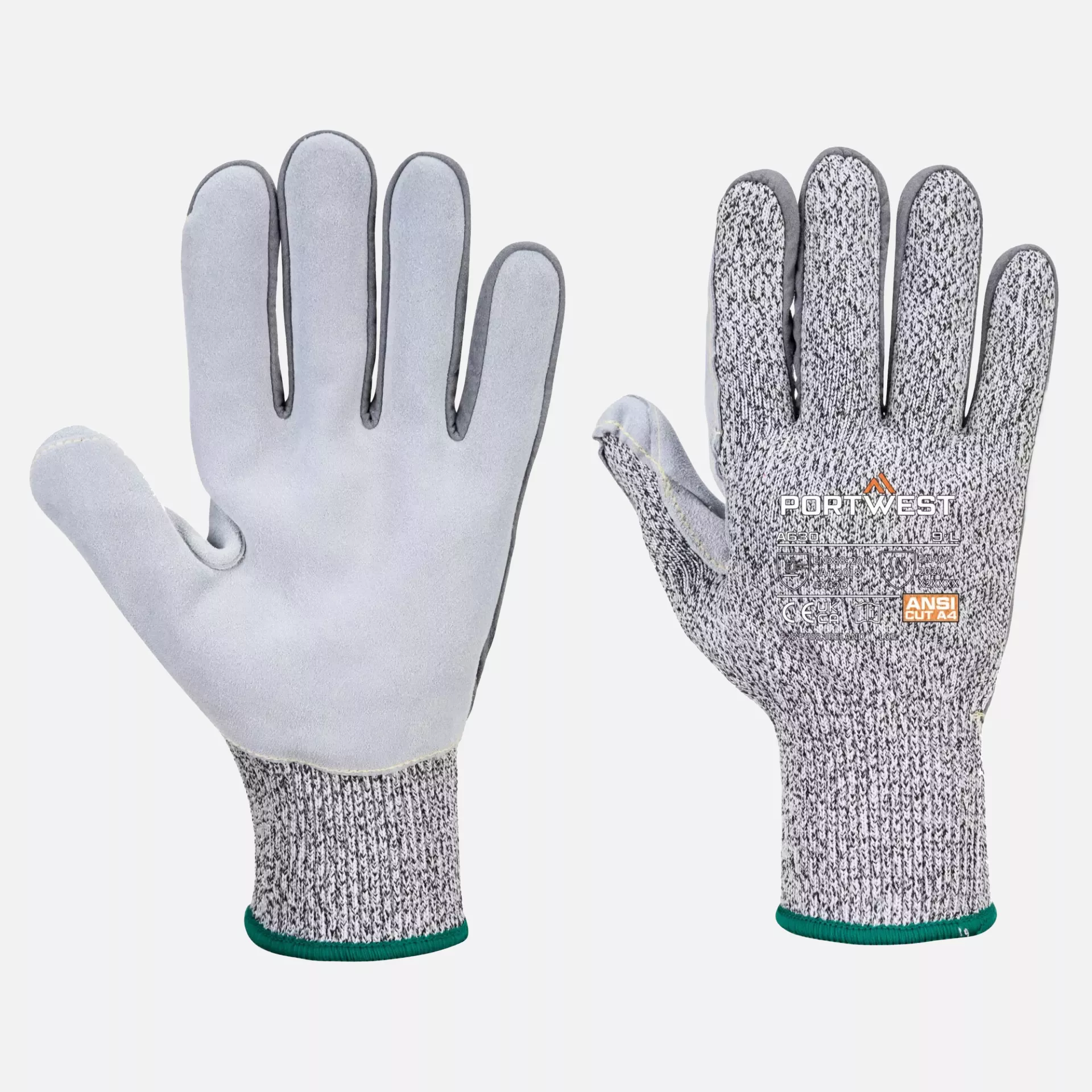 Portwest A630G7R, Razor - Lite Glove, Grey, image 3