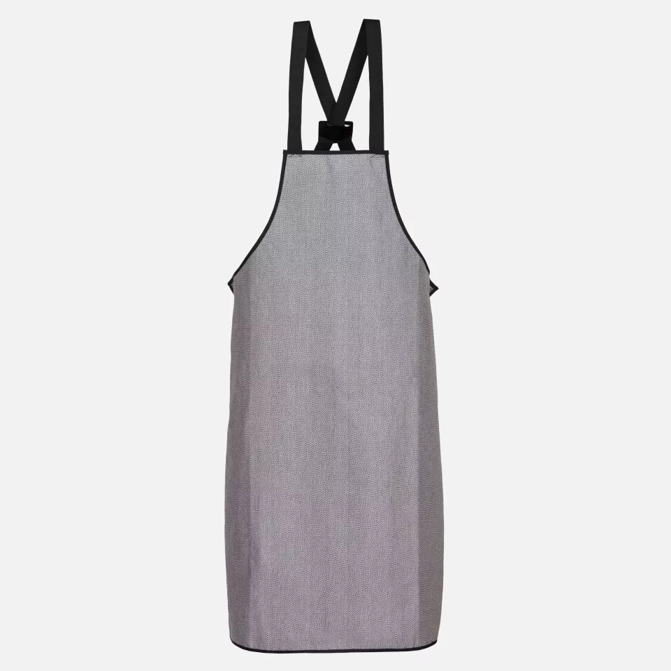 Portwest CR01GRR, Cut Resistant Bib Apron, Grey, image 1, gallery thumbnail