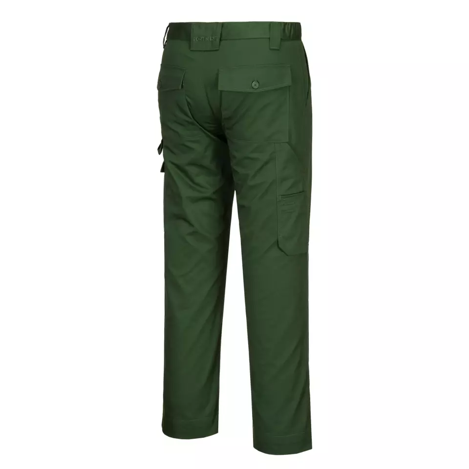 Portwest CD884FGR, Super Work Trousers, Forest Green, image 3, gallery thumbnail