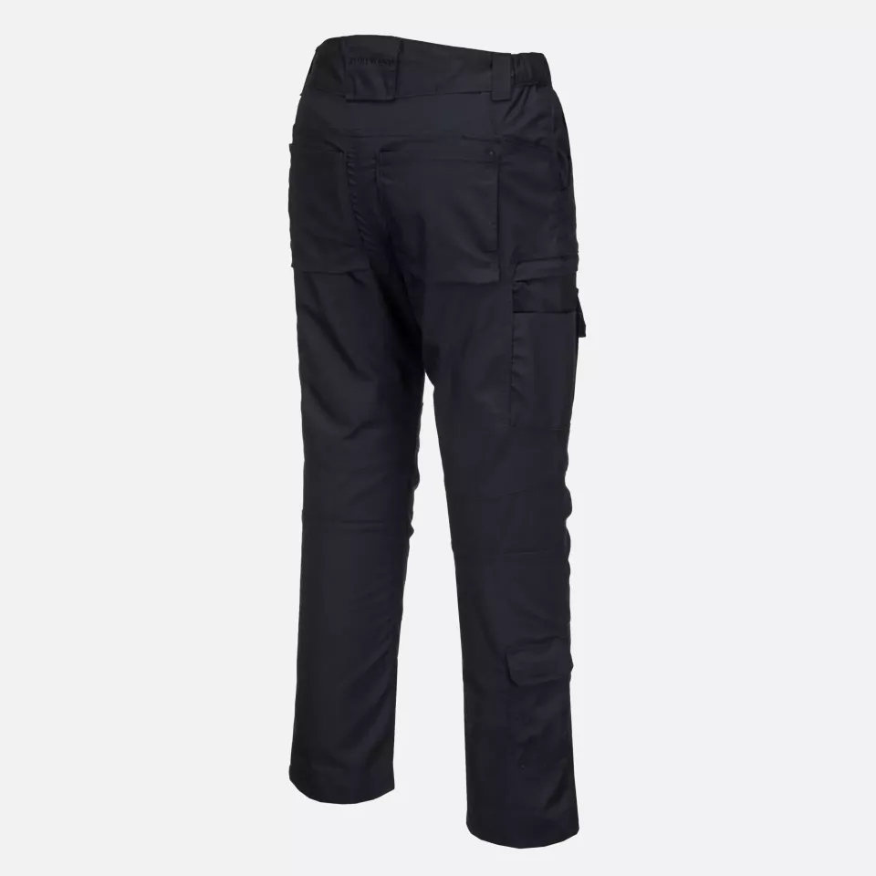 Portwest T802BKR, KX3 Ripstop Trousers, Black, image 9, gallery thumbnail