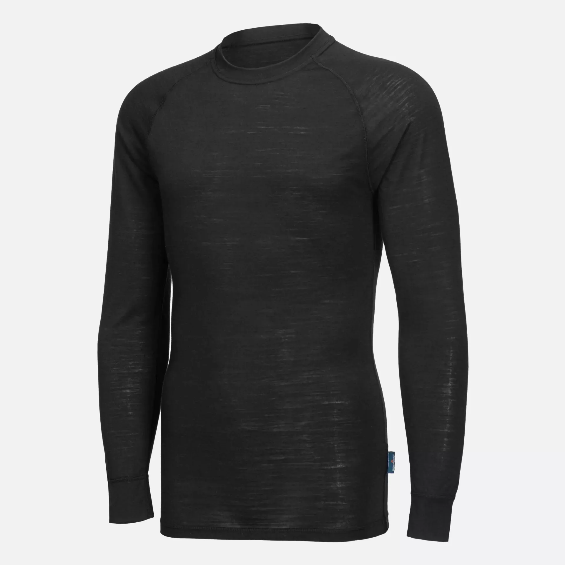Portwest B183BKR, Merino Wool Crewneck Baselayer Top, Black, image 2