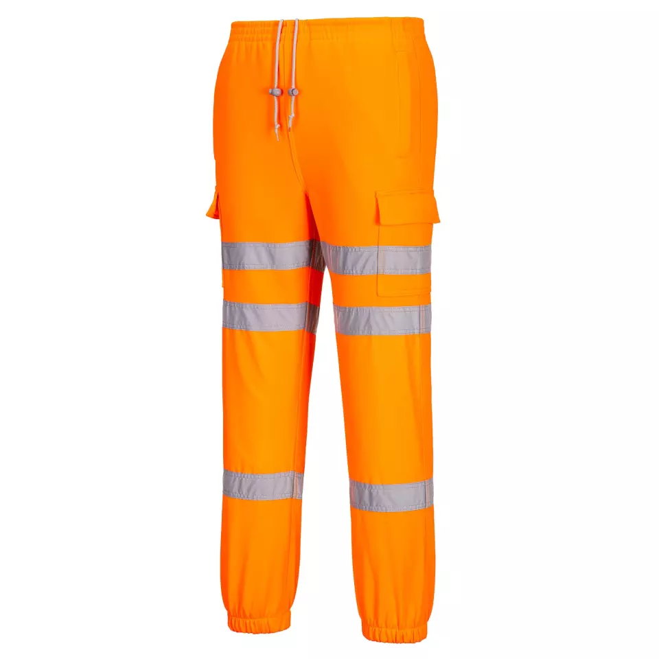 Portwest RT48ORR, Hi-Vis Drei-Band-Jogger, Orange, image 2, gallery thumbnail