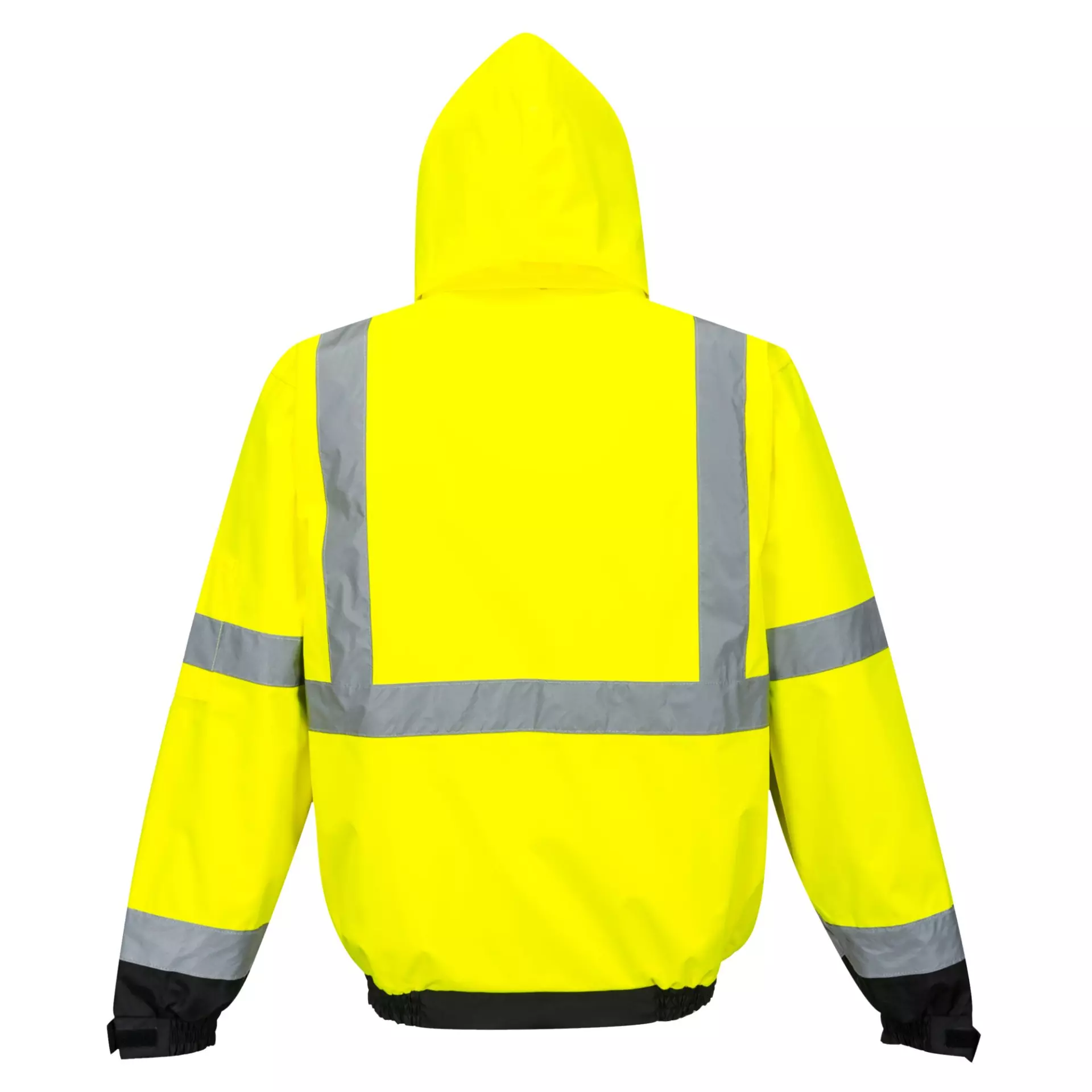 Portwest S365YBR, Hi-Vis 3-in-1 Contrast Premium Bomber Jacket, Yellow/Black, image 3