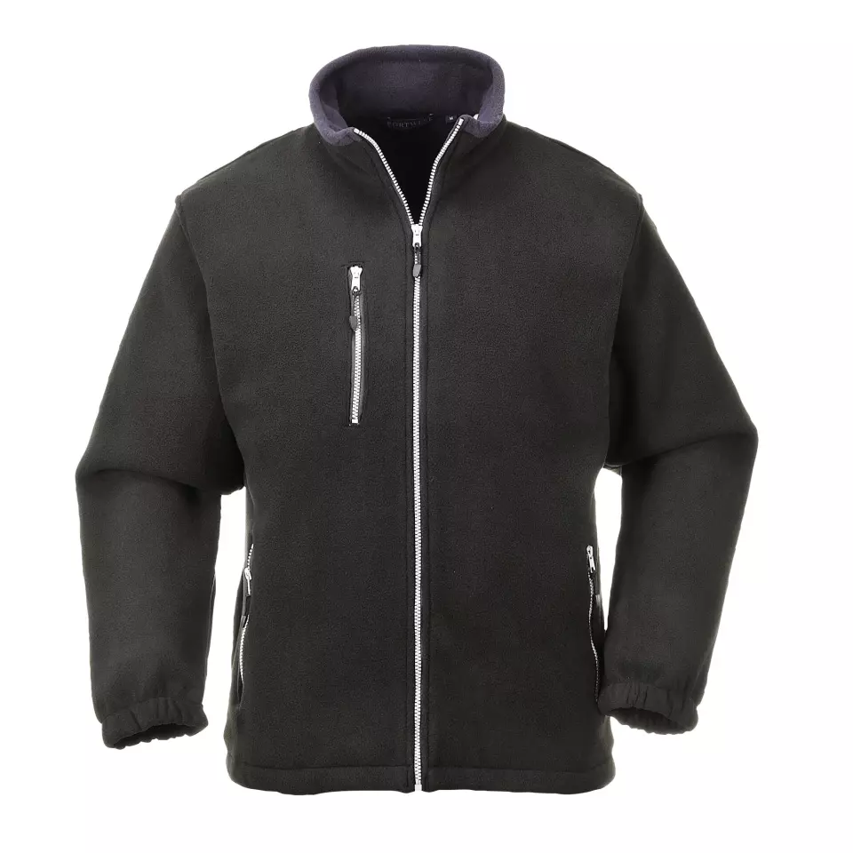 Portwest F401BKR, City Fleece, Black, image 1, gallery thumbnail
