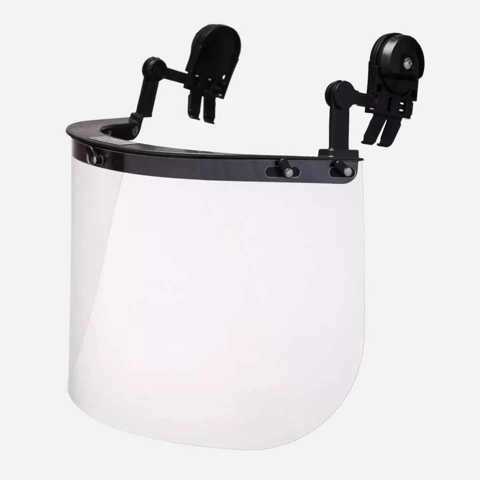 Portwest PS58BKR, Helmet Visor Holder, Black, image 2, gallery thumbnail