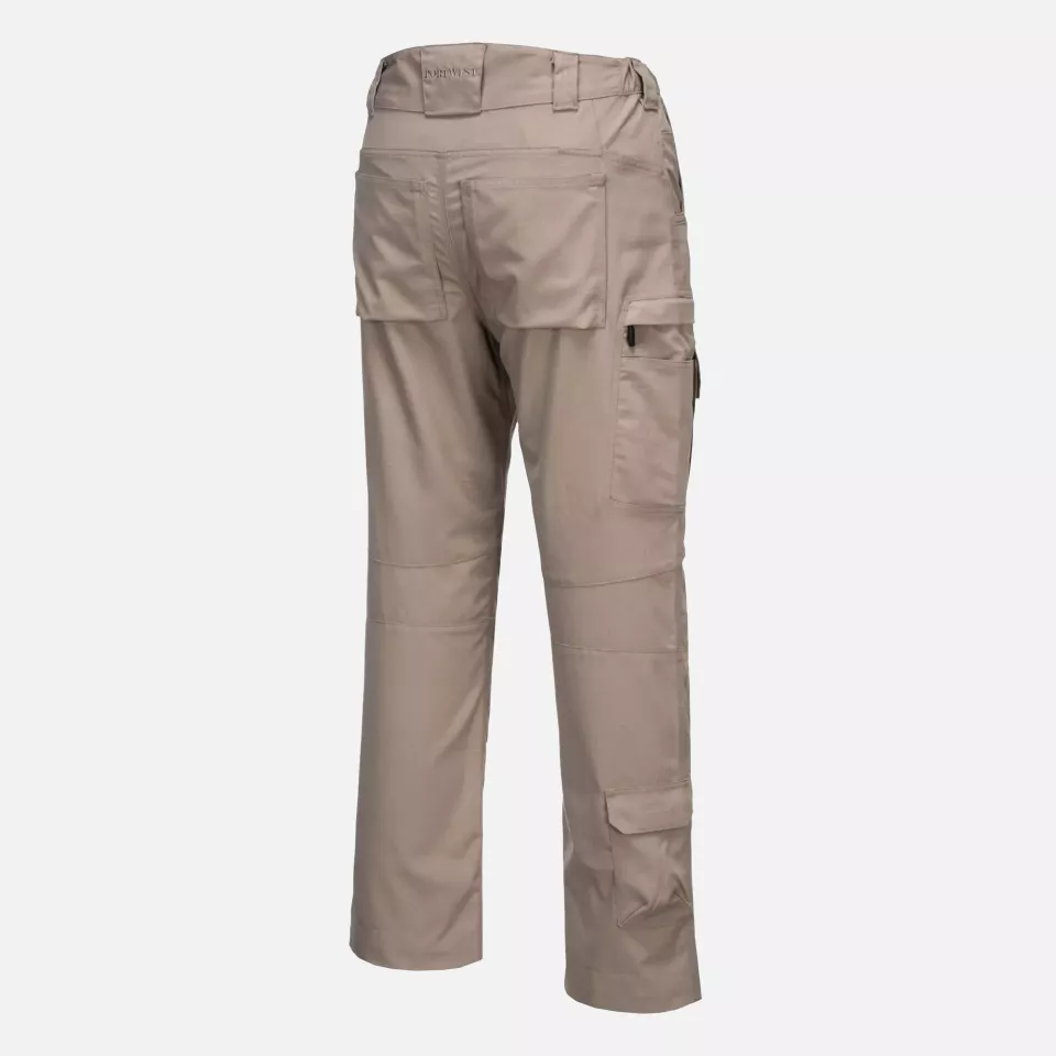 Portwest T802SAR, KX3 Ripstop Trousers, Sand, image 3, gallery thumbnail