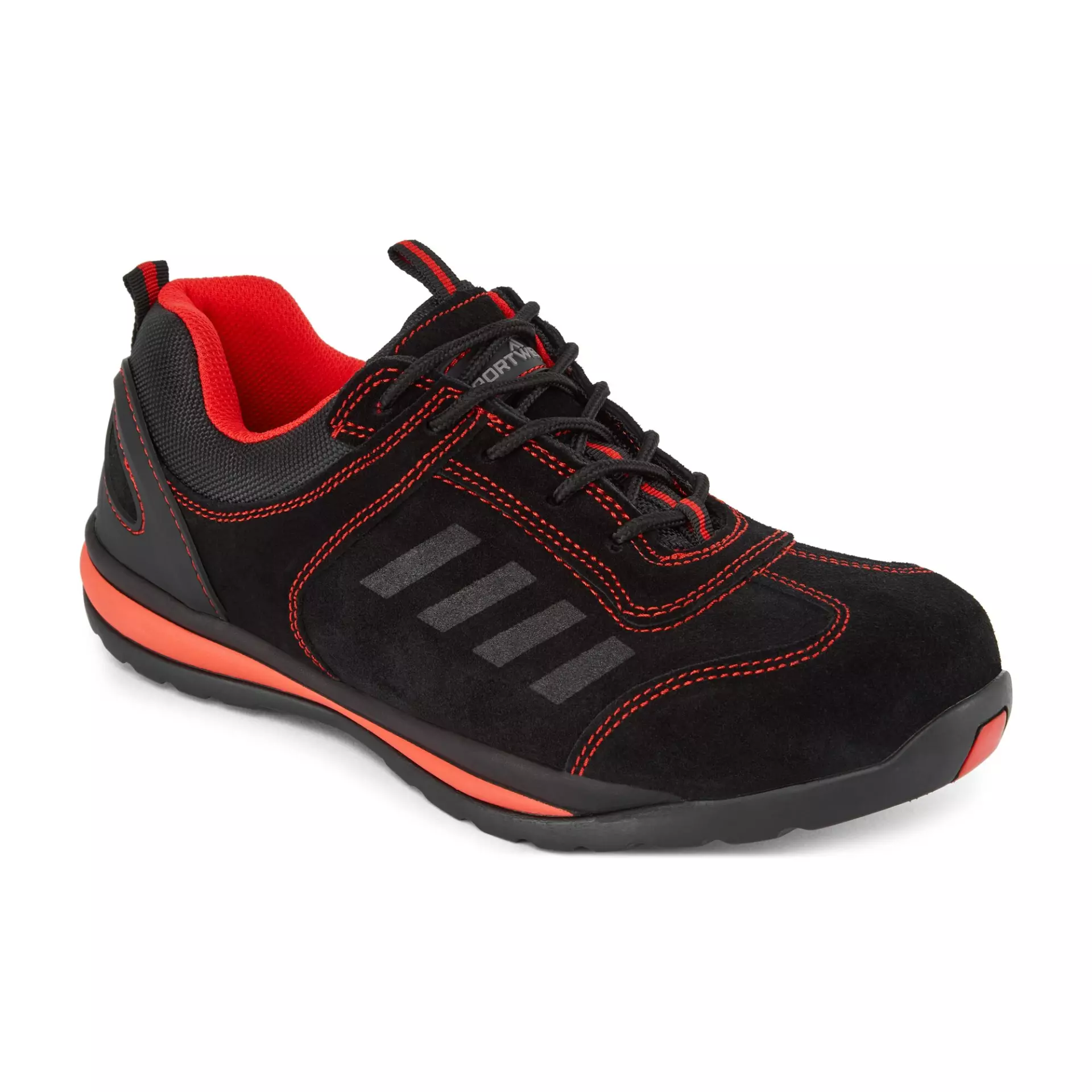 Portwest FW34RER, Steelite Lusum Safety Trainer S1P HRO, Red, image 2