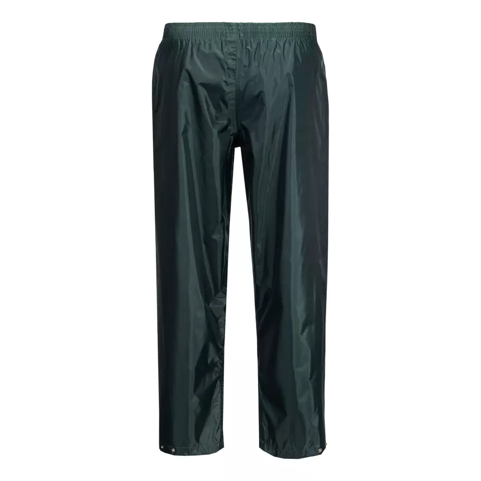 Portwest S441OGR, Classic Rain Trousers, Olive Green, image 2, gallery thumbnail