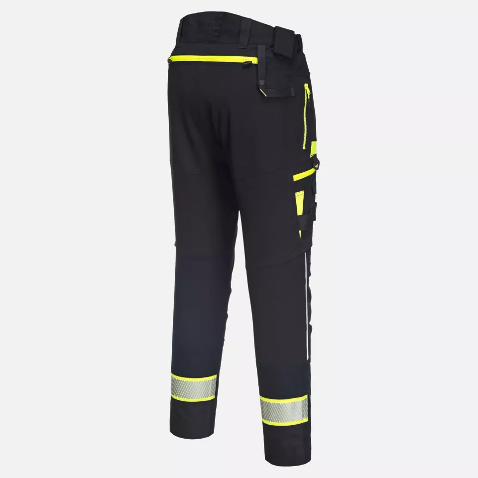 Portwest DX449BKR, DX4 Work Trousers, Black, image 6, gallery thumbnail