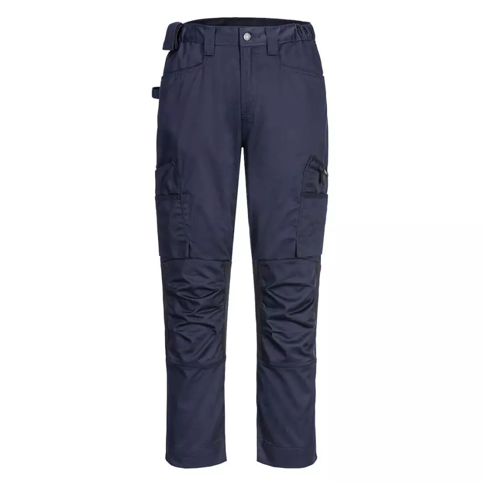 Portwest CD881DNR, WX2 Eco Stretch Trade Trousers, Dark Navy, image 1, gallery thumbnail