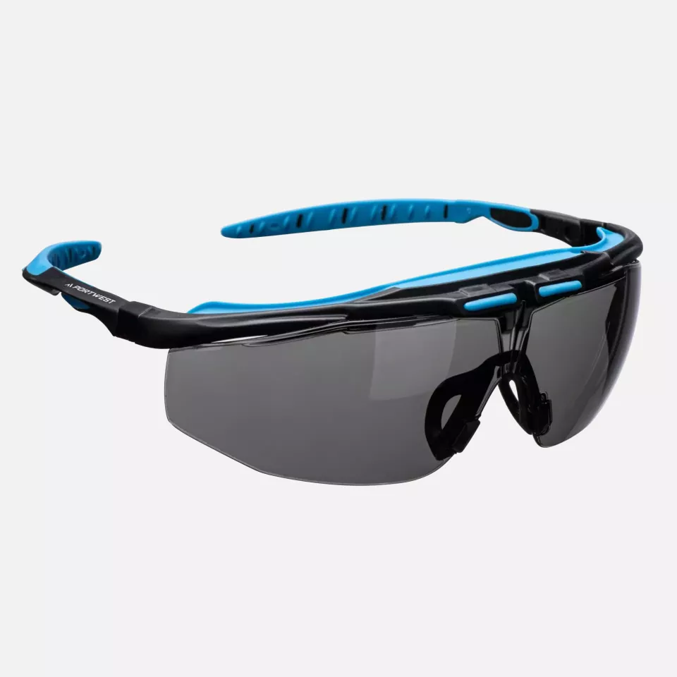 Portwest PS23, Peak KN Safety Glasses, image 2, gallery thumbnail