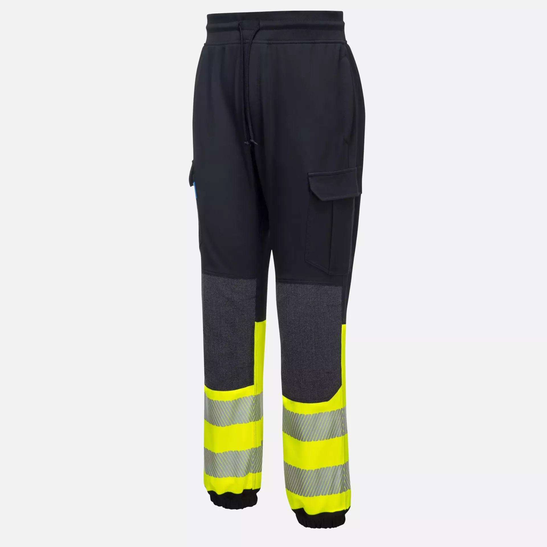 Portwest KX341KYR, PW3 Hi-Vis Flexi Class 1 Jogger, Black/Yellow, image 4