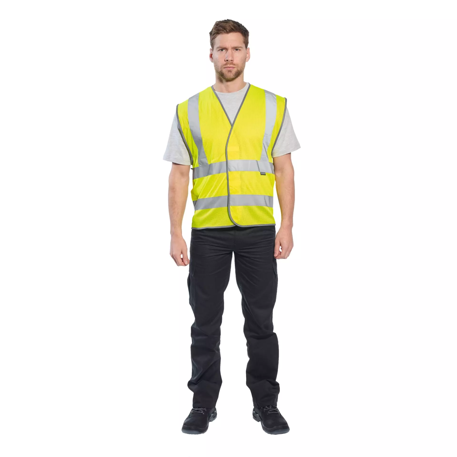 Portwest C370ORR, Hi-Vis Mesh Band and Brace Vest, Orange, image 4