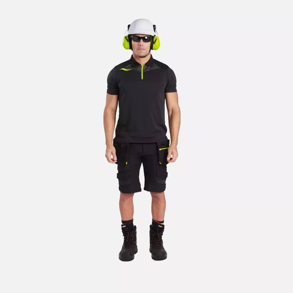 Portwest DX410BKR, DX4 Kurzarm-Poloshirt, Schwarz, image 11, gallery thumbnail