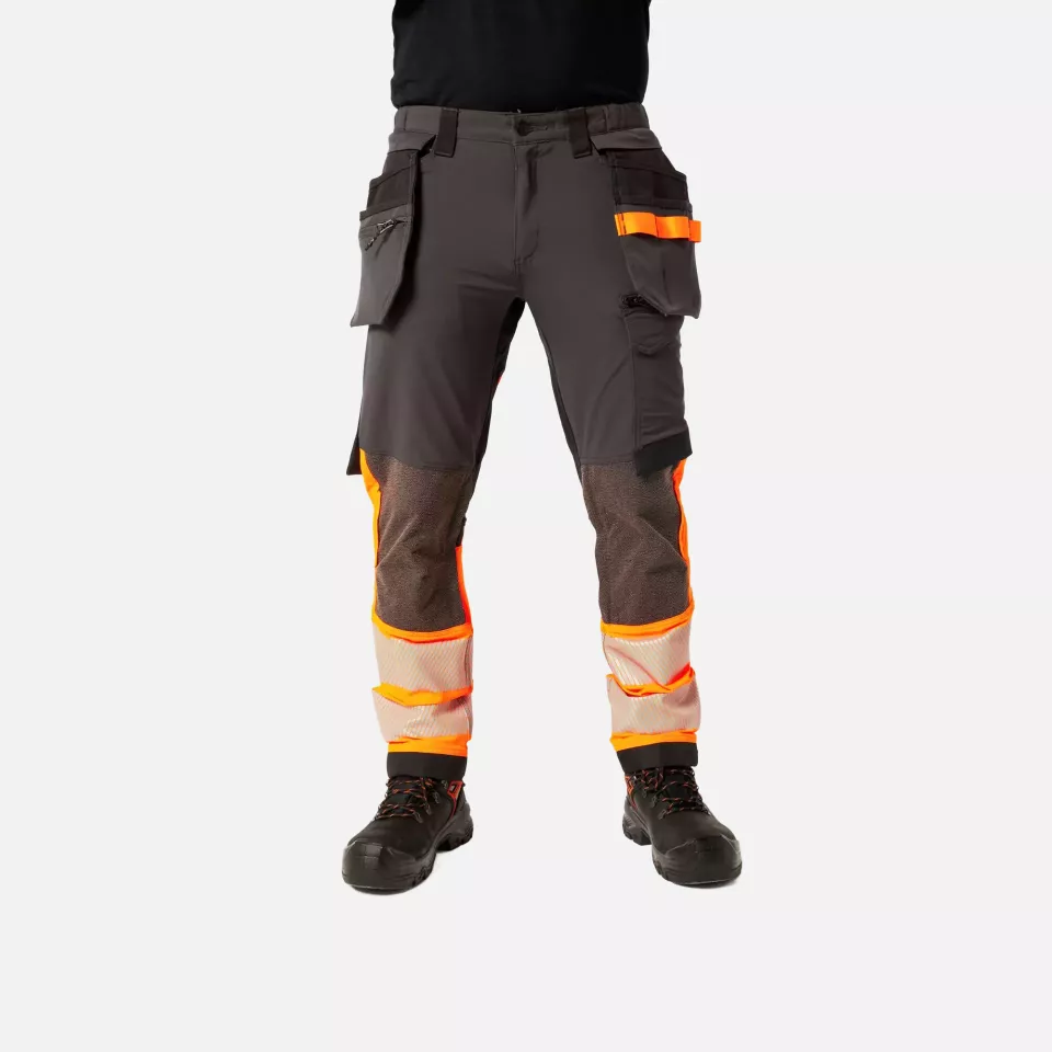 Portwest B1601BKO, T-Rex Mid/T-Wall Mid S3S HRO CI HI LG FO SR, Black/Orange, image 2, gallery thumbnail