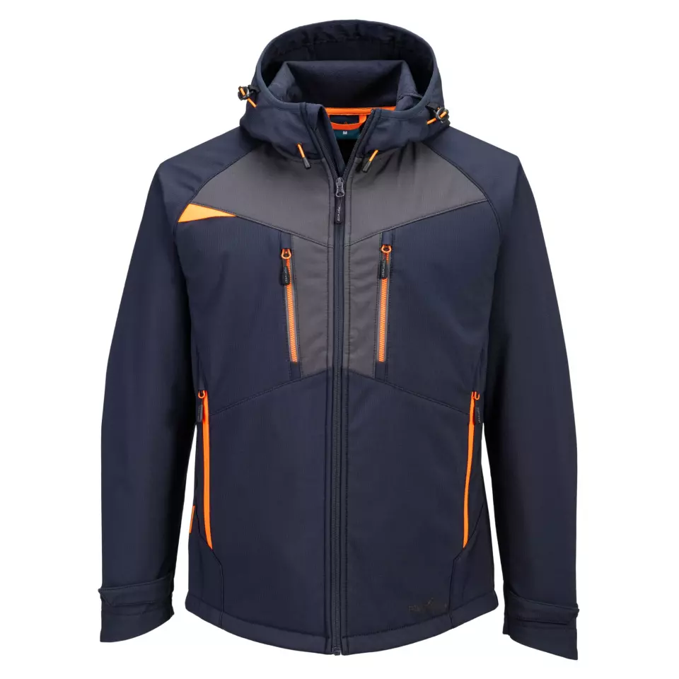 Portwest DX474DNR, DX4 Hooded Softshell (3L), Dark Navy