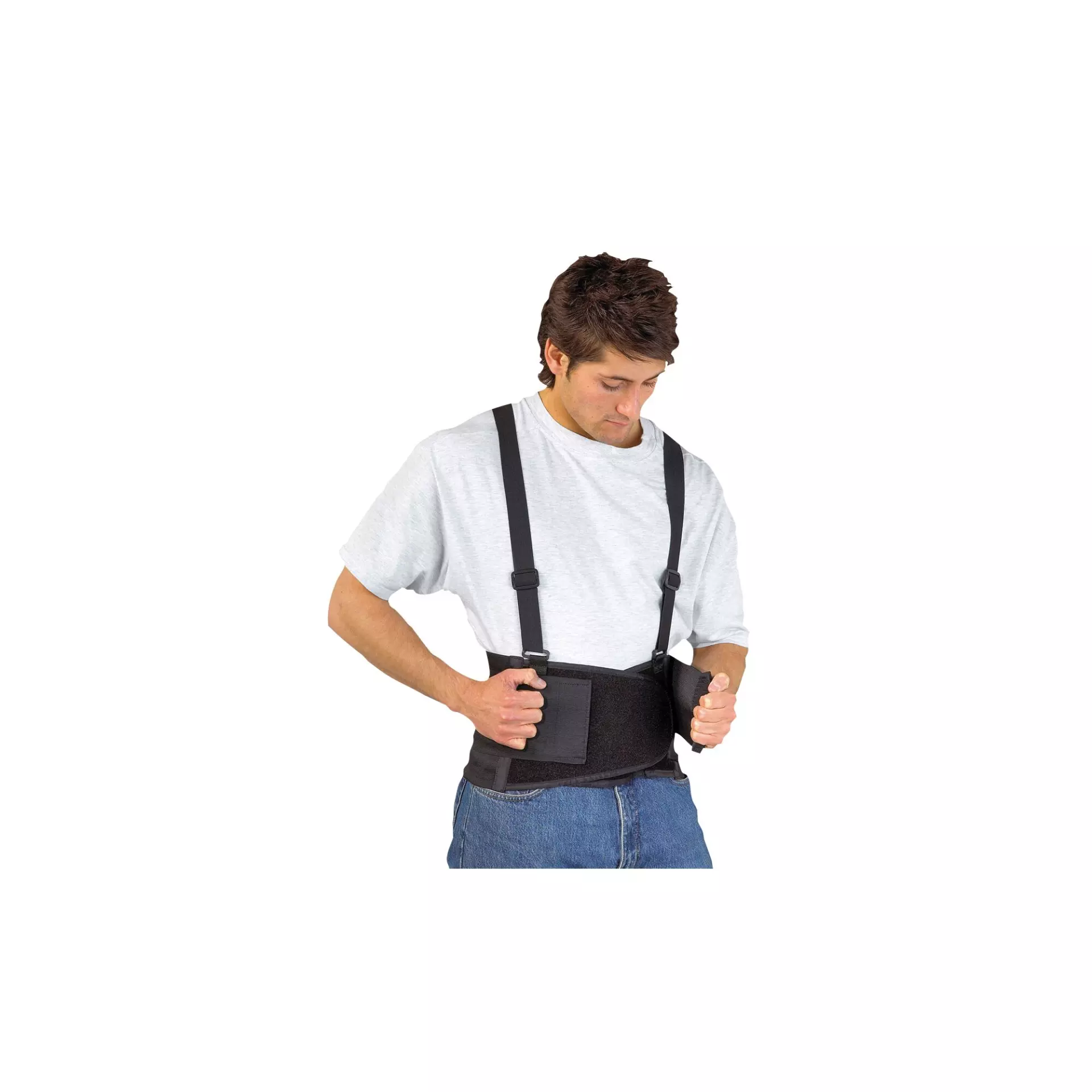 Portwest PW80BKR, Back Support Belt, Black, image 1