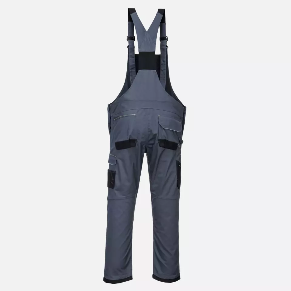 Portwest PW346ZBR, PW3 Arbeitslatzhose, Zoom Grau/Schwarz, image 2, gallery thumbnail