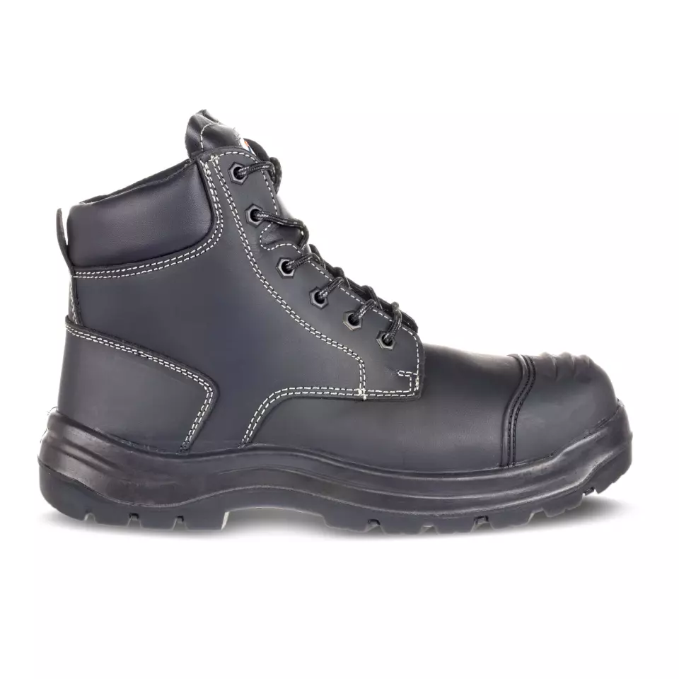 Portwest FD10BKR, Clyde Safety Boot S3 HRO CI HI, Black, image 2, gallery thumbnail