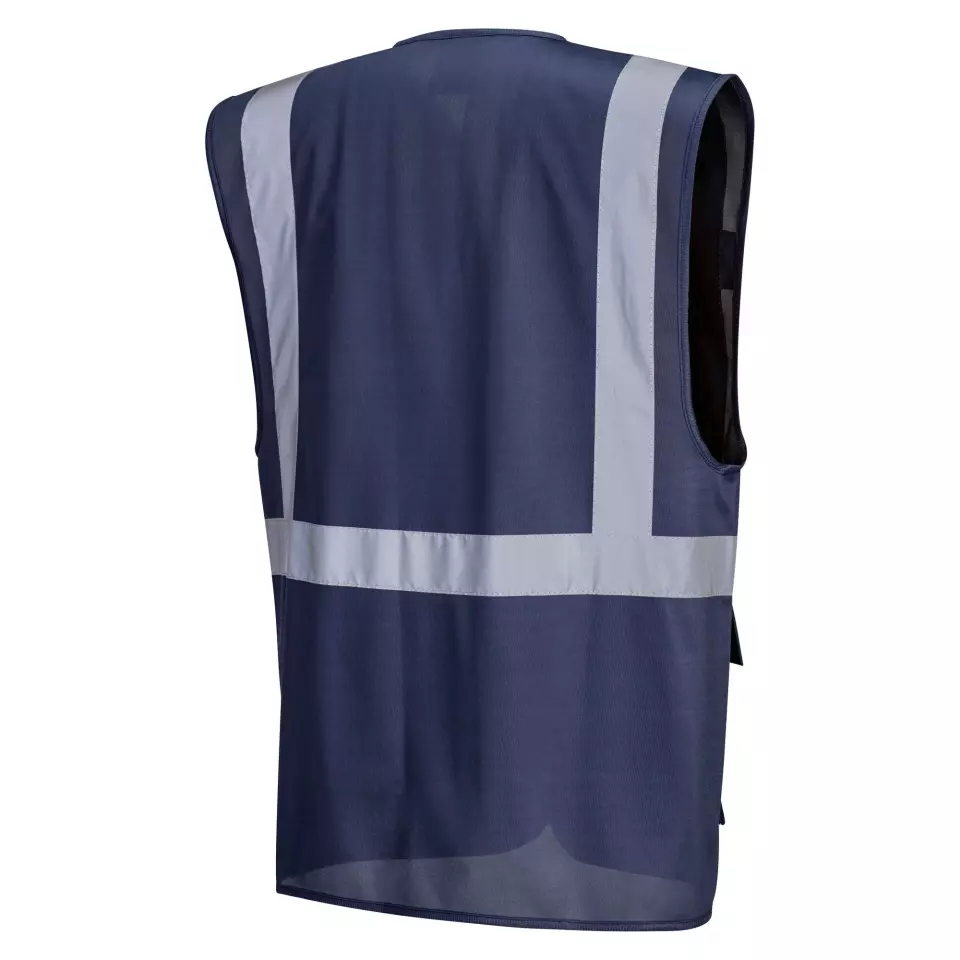 Portwest F476NAR, Iona Executive Vest, Navy, image 3, gallery thumbnail