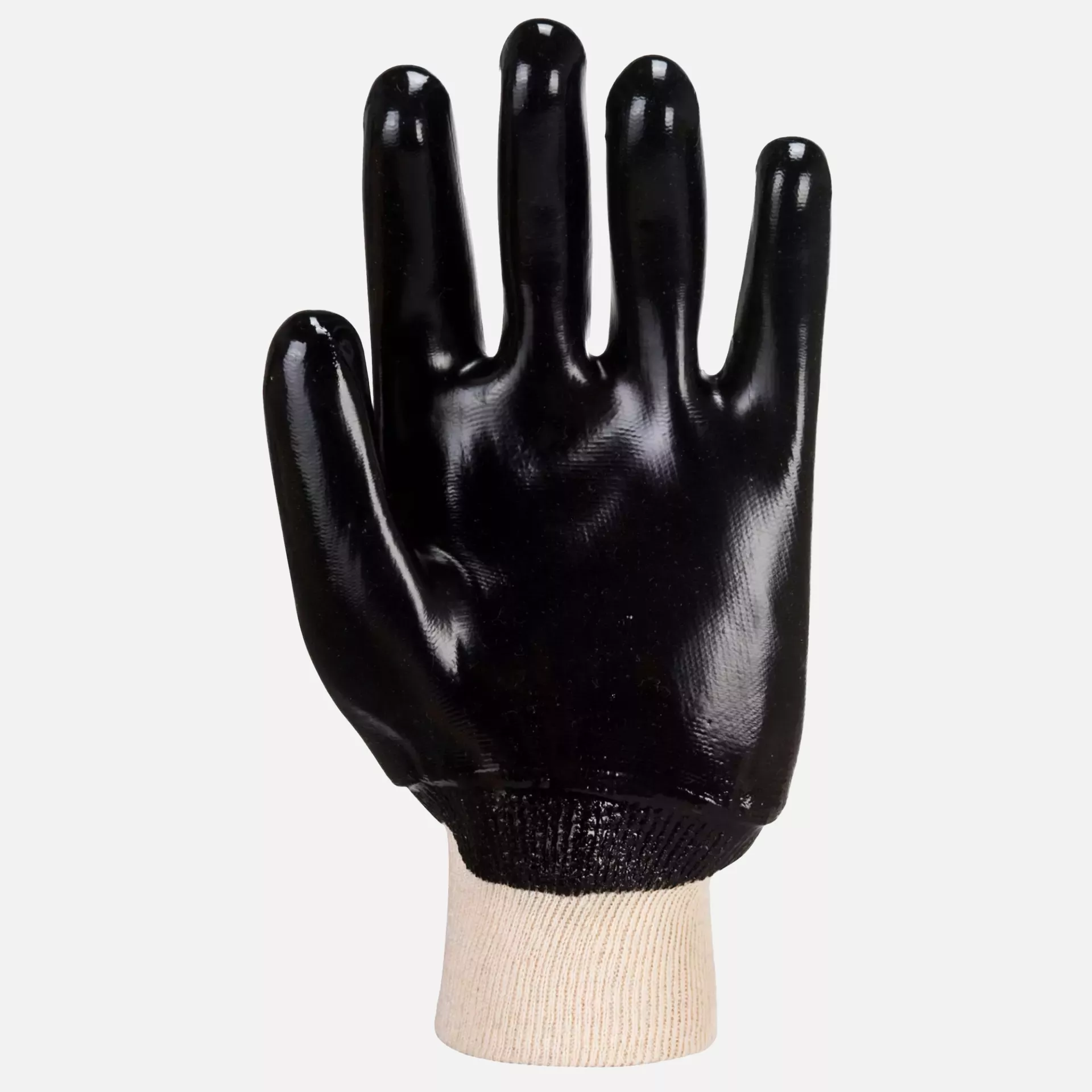 Portwest A400BKR, PVC Knitwrist, Black, image 2
