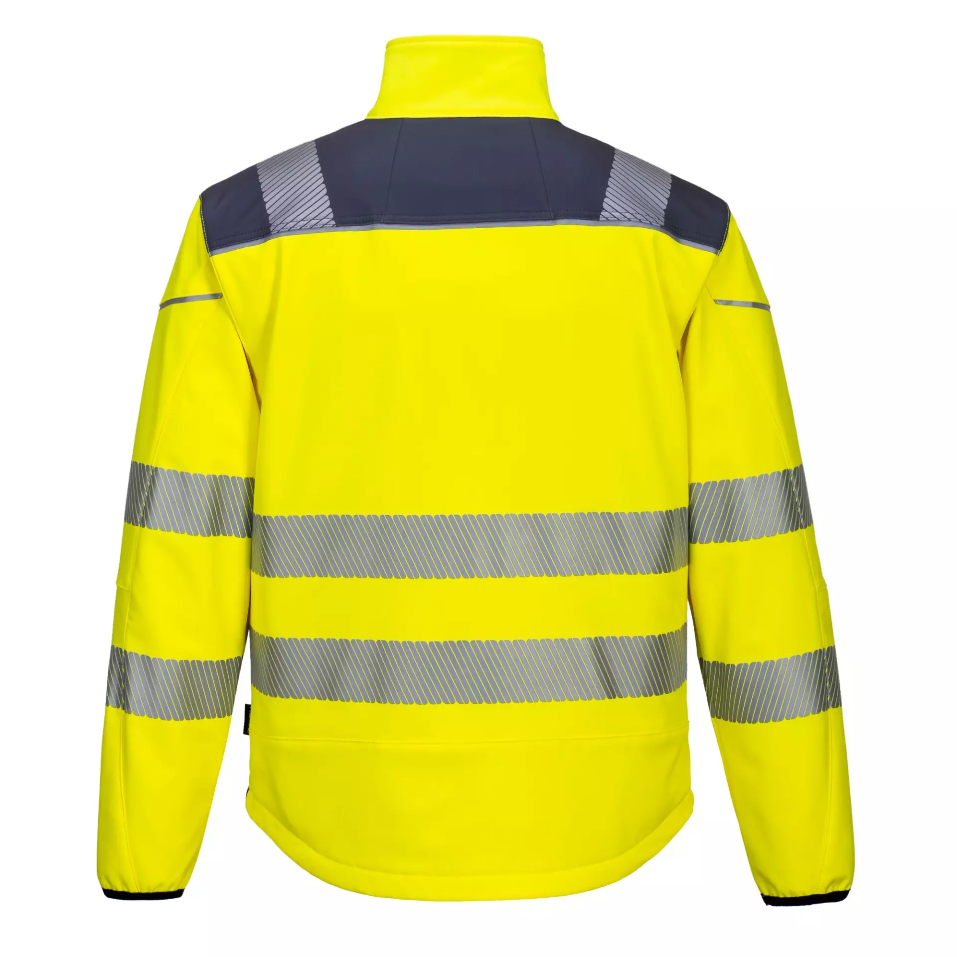 Portwest T402YGY, PW3 Hi-Vis Softshell (3L), Yellow/Grey, image 2