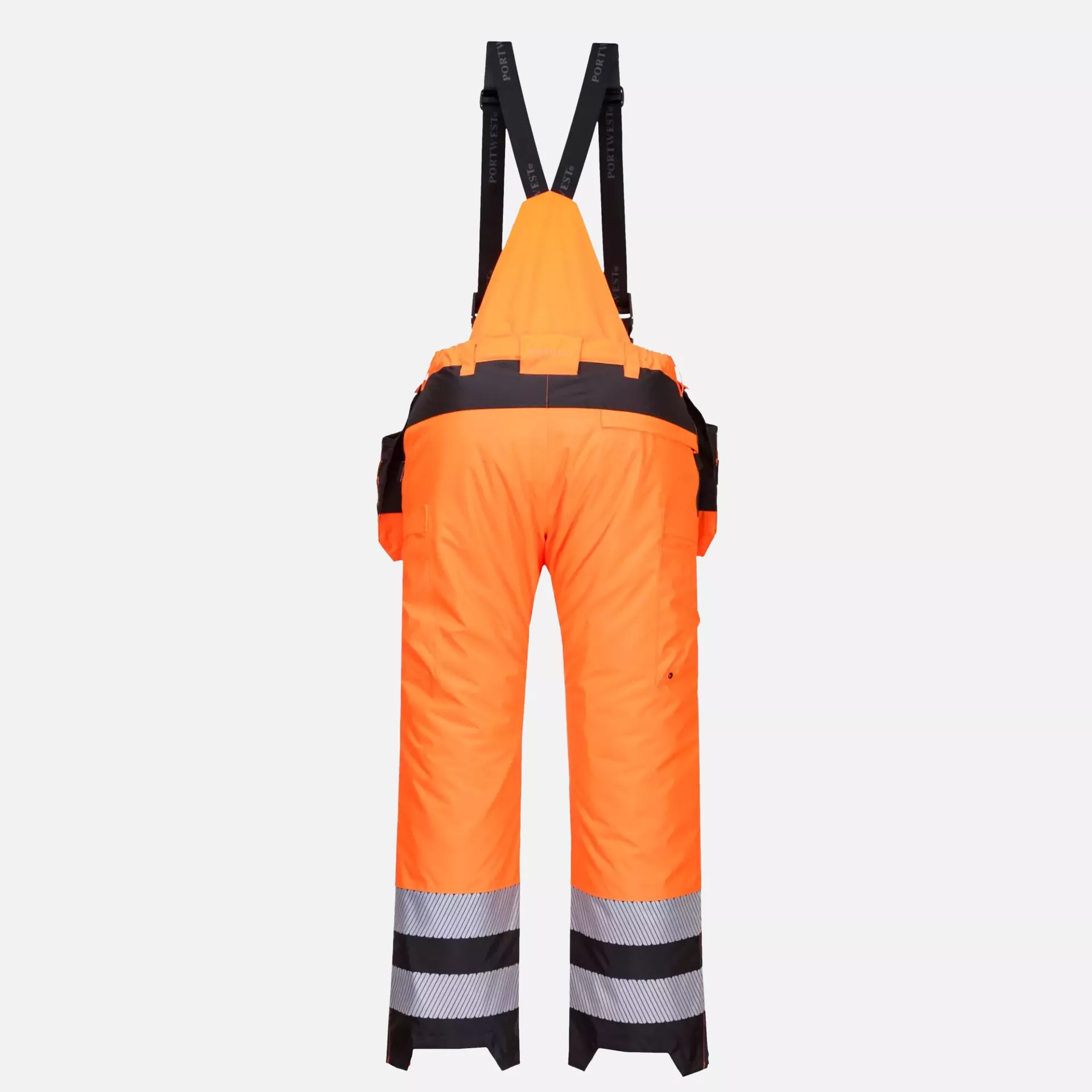 Portwest PW351OBR, PW3 Hi-Vis Winterhose, Orange/Schwarz, image 2
