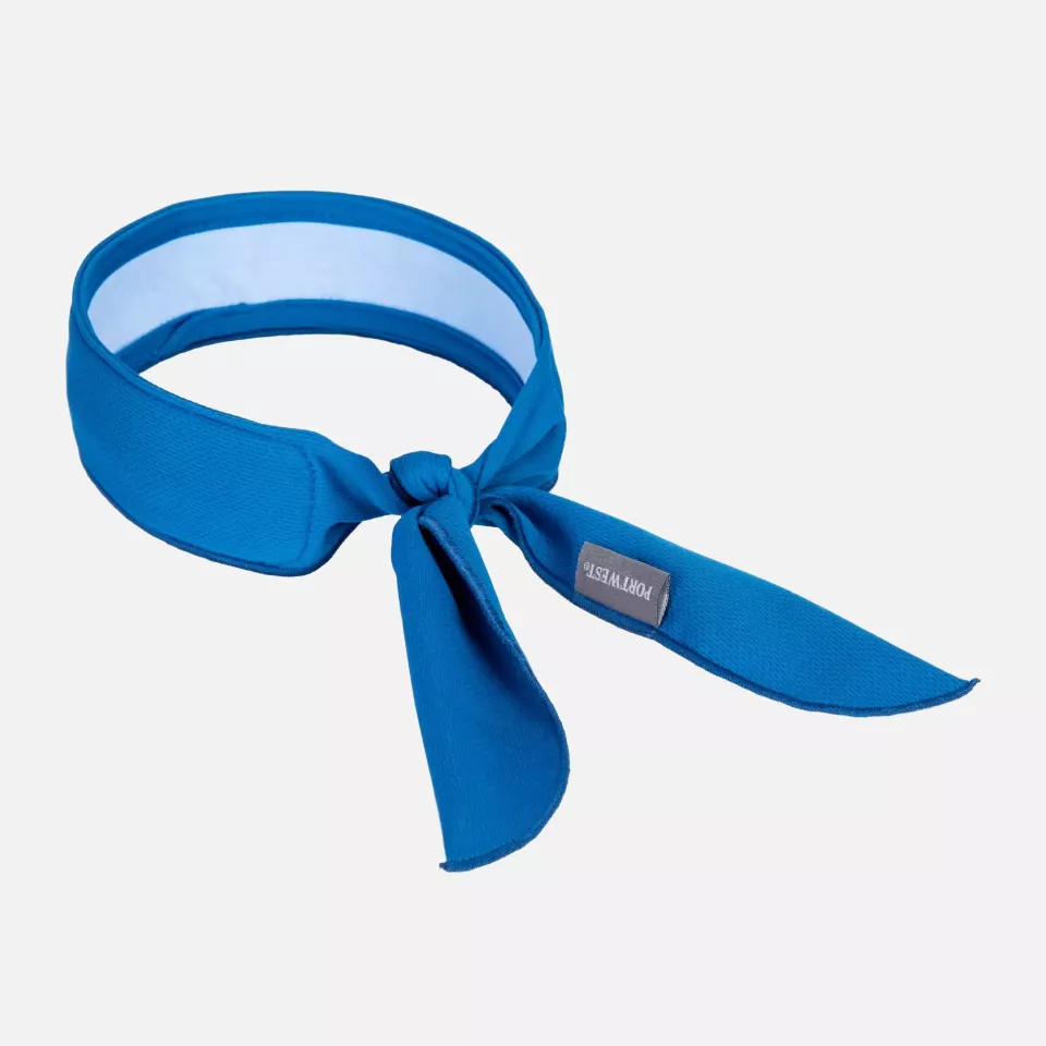 Portwest CV05BLU, Cooling Neck Scarf, Blue, image 2, gallery thumbnail