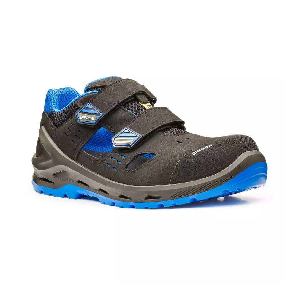 Portwest B1205BKB, I-Bit Sandal S1P ESD SRC, Black/Blue, image 2, gallery thumbnail