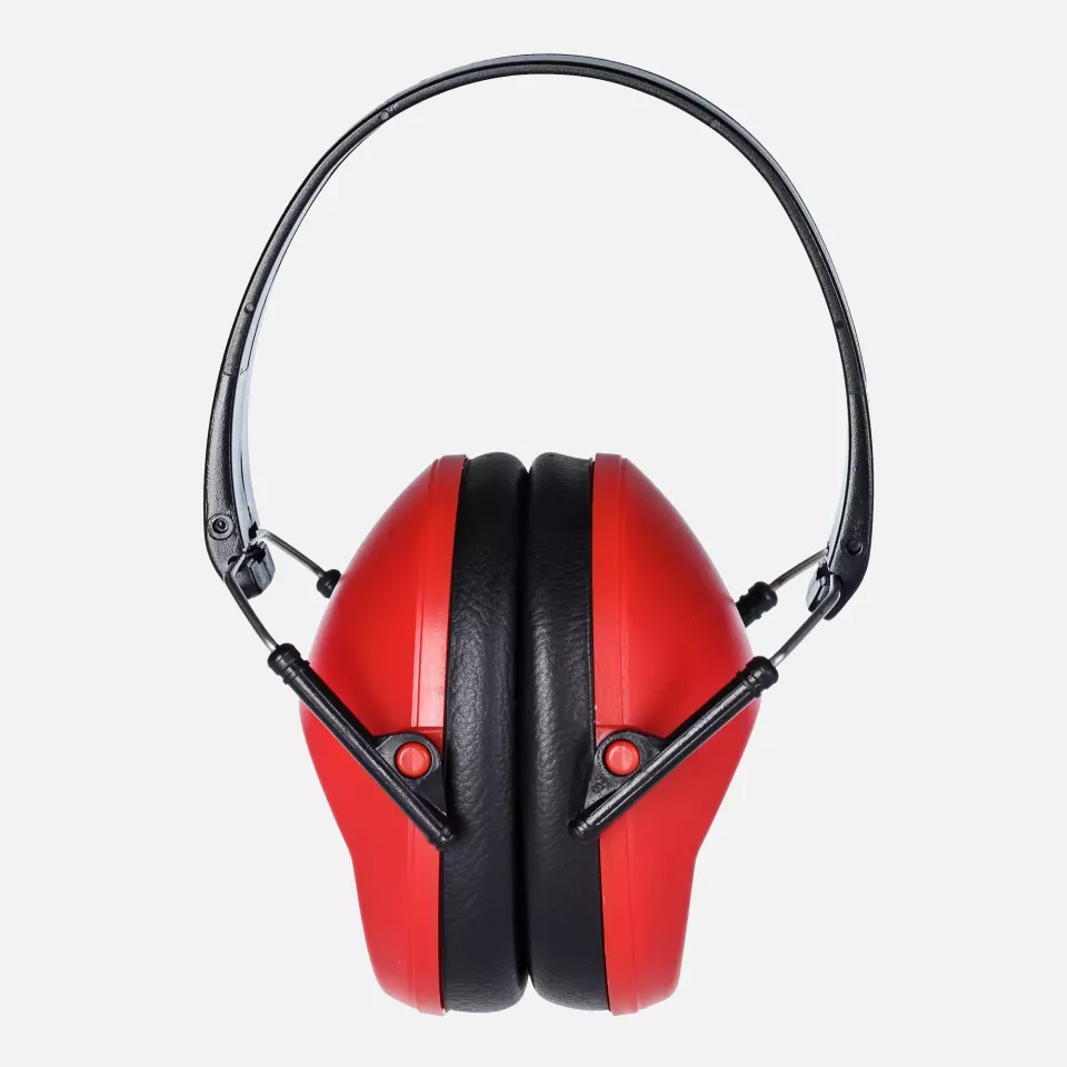 Portwest PS48RER, Slim Ear Defenders, Red, image 1, gallery thumbnail