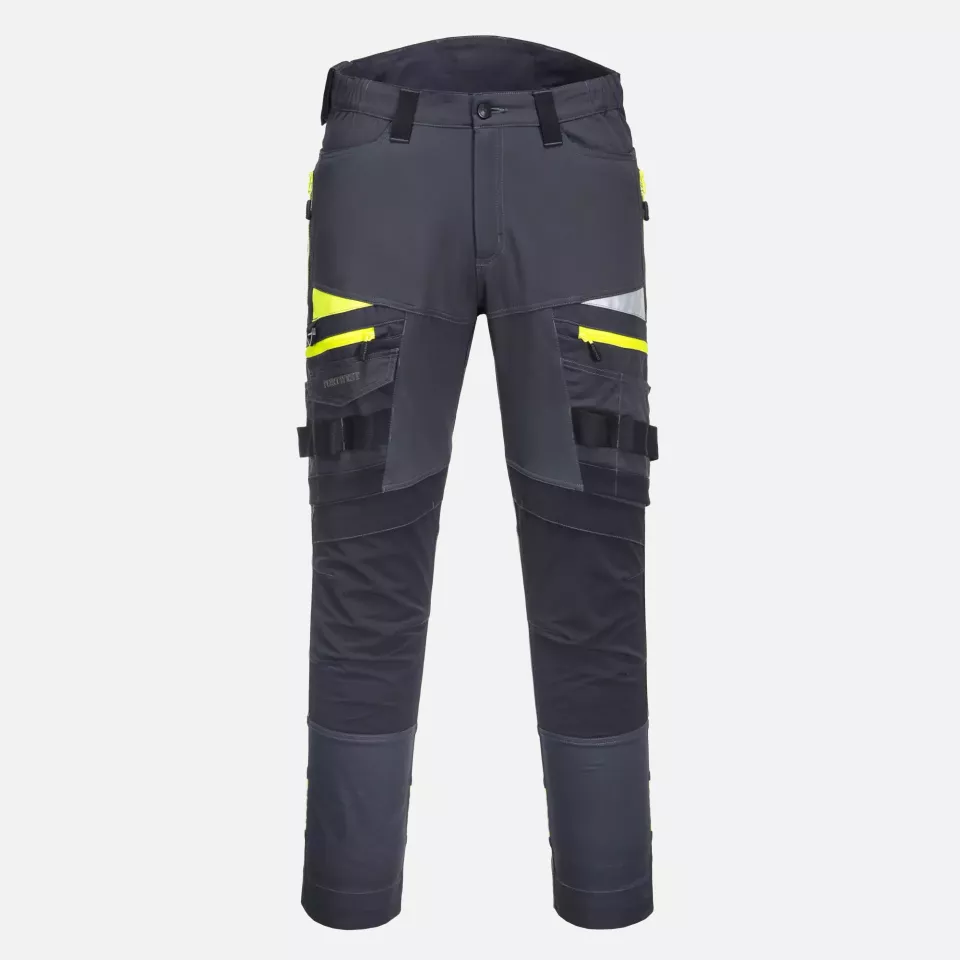 Portwest DX449MGR, DX4 Work Trousers, Metal Grey, image 1, gallery thumbnail