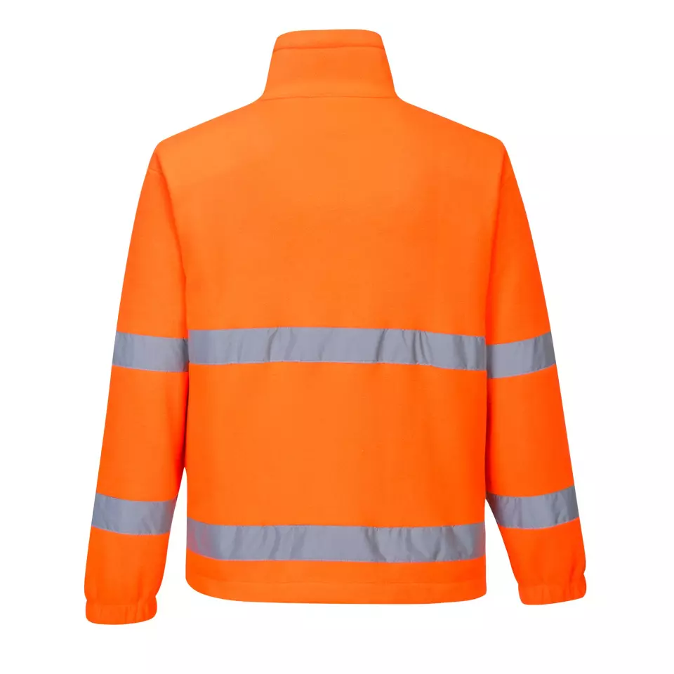 Portwest F250ORR, Hi-Vis Essential Fleece, Orange, image 2, gallery thumbnail