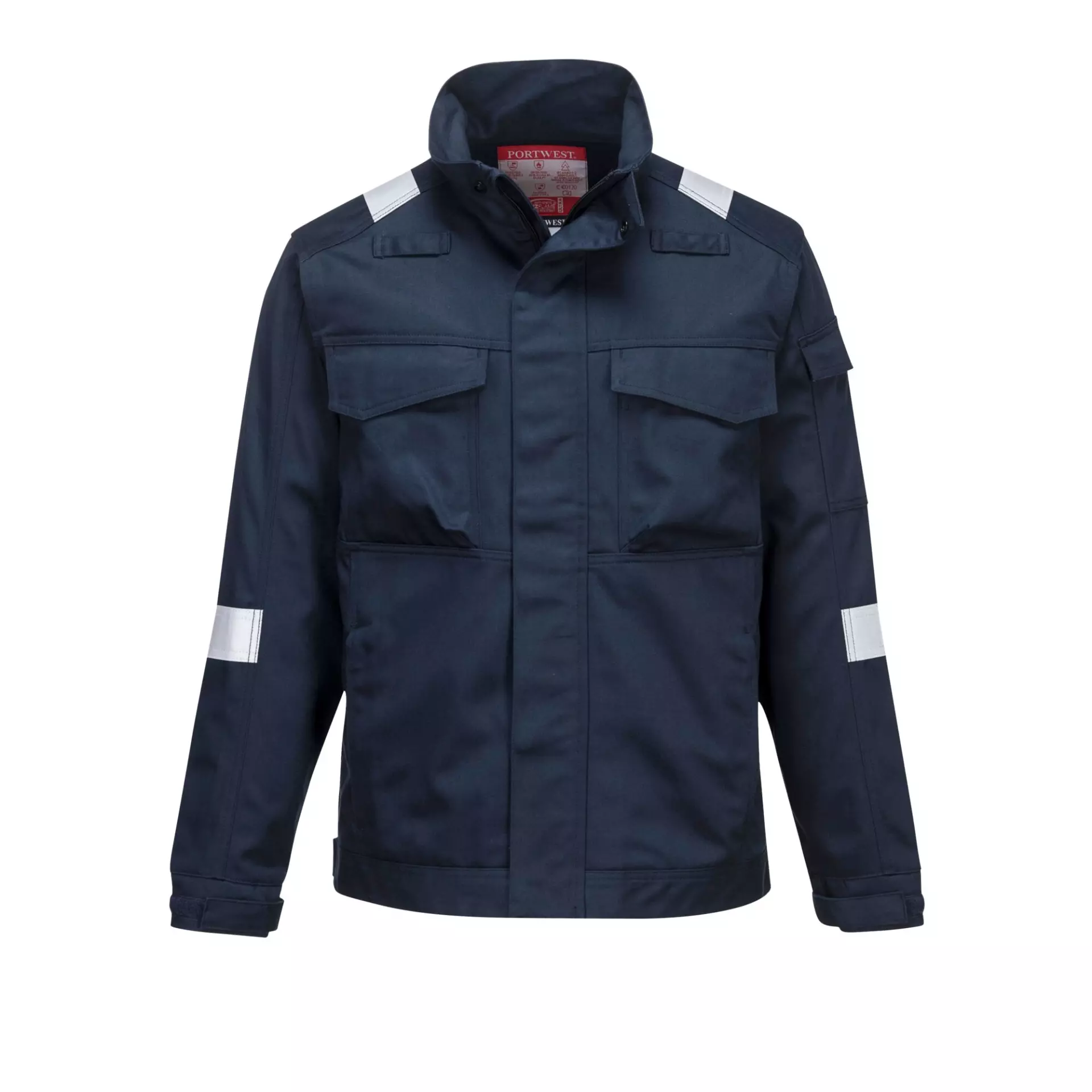 Portwest FR68NAR, Bizflame Industry FR Jacket, Navy, image 1