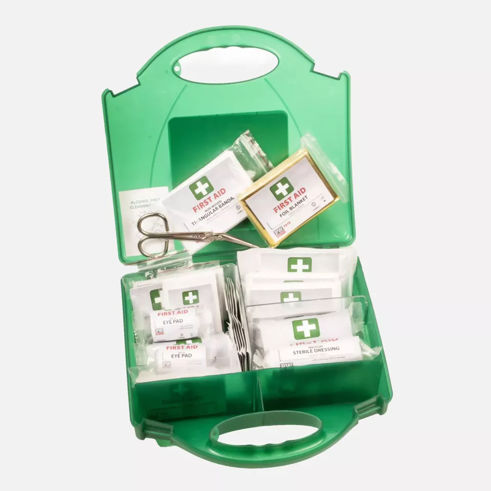 Portwest FA10GNR, Workplace First Aid Kit 25, Green, image 1, gallery thumbnail