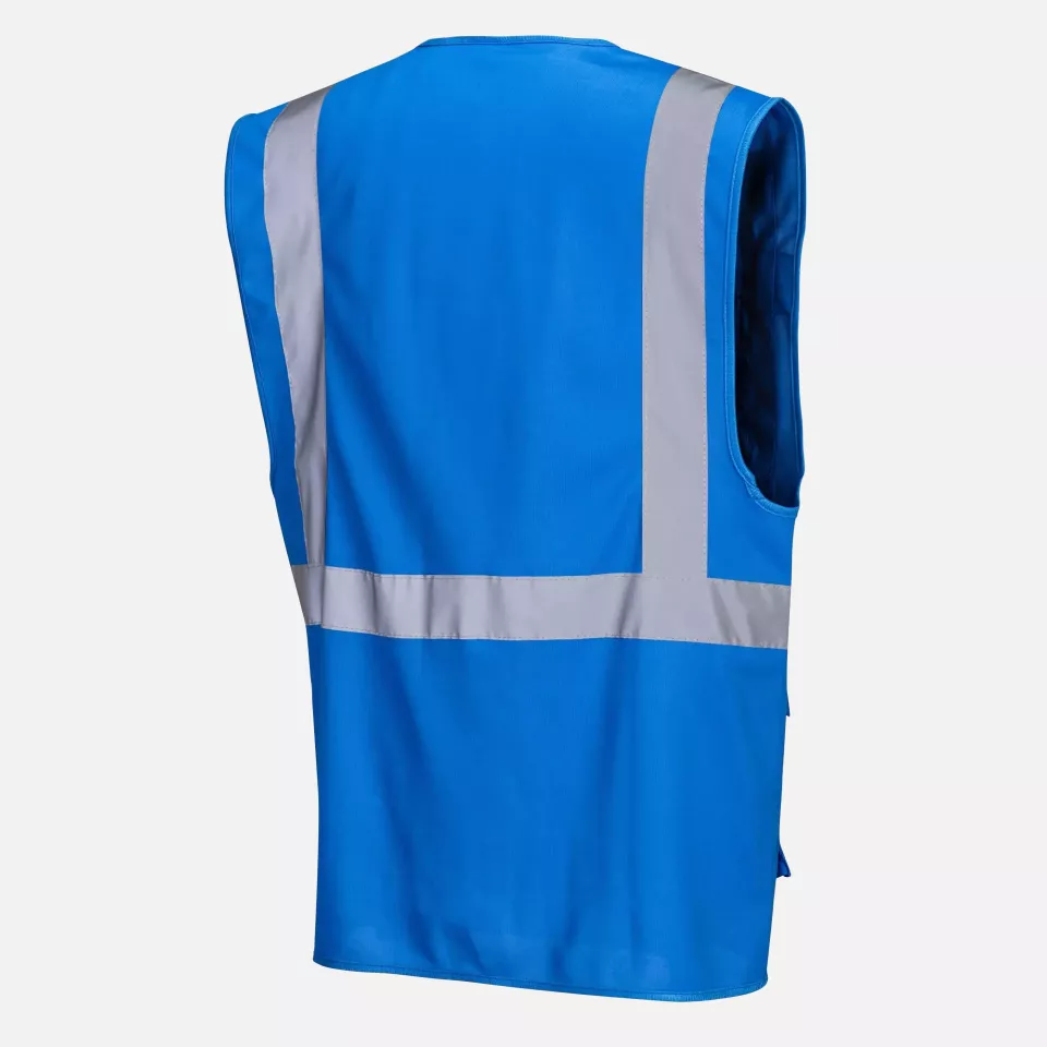 Portwest F476RBR, Iona Executive Vest, Royal Blue, image 3, gallery thumbnail