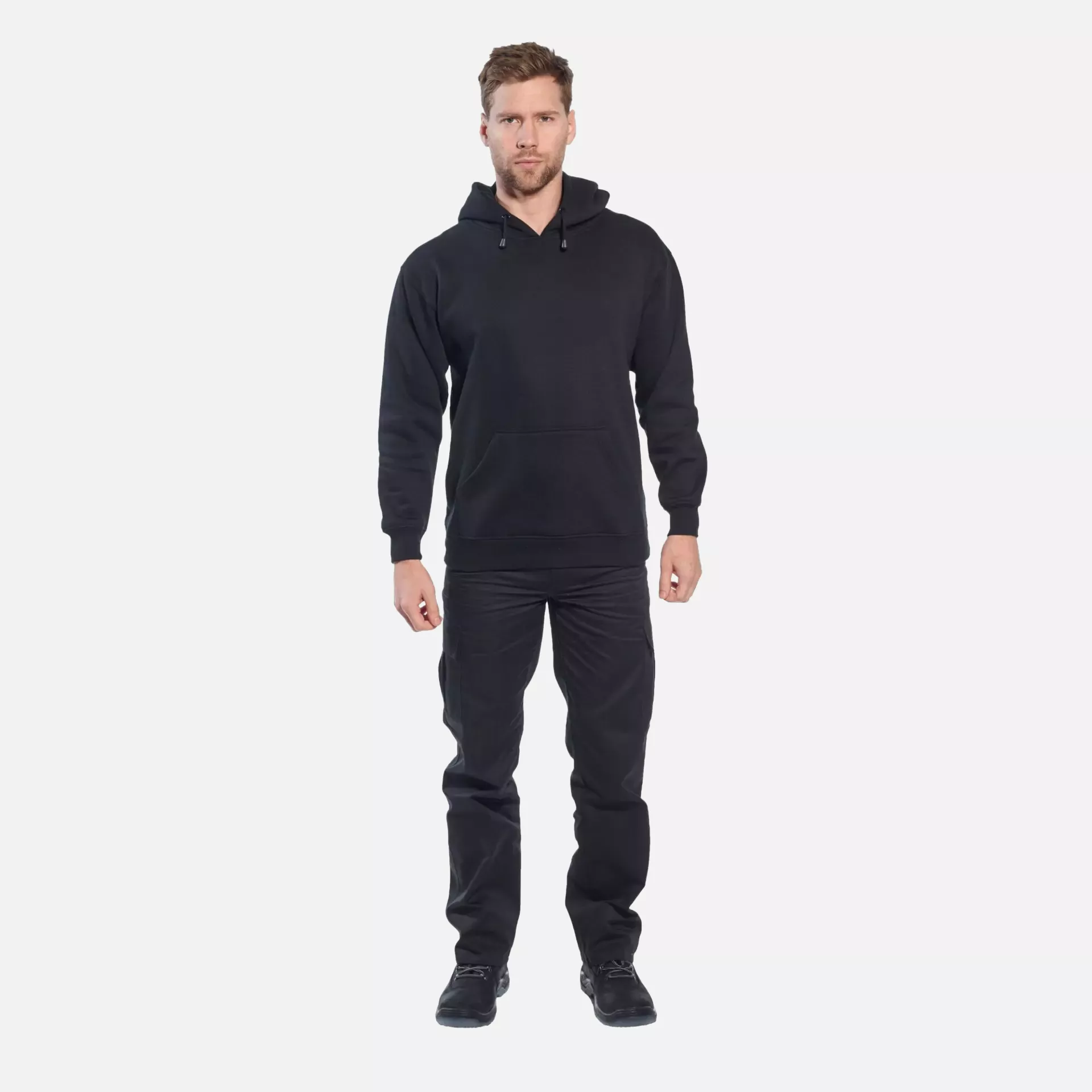 Portwest B302BKR, Roma Hoodie, Black, image 3