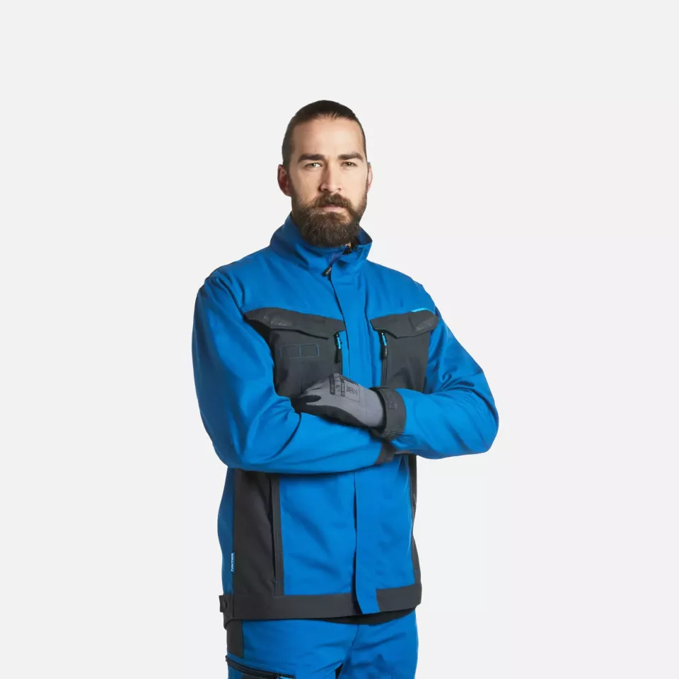 Portwest T701PBR, WX3 Work Trousers, Persian Blue, image 3, gallery thumbnail