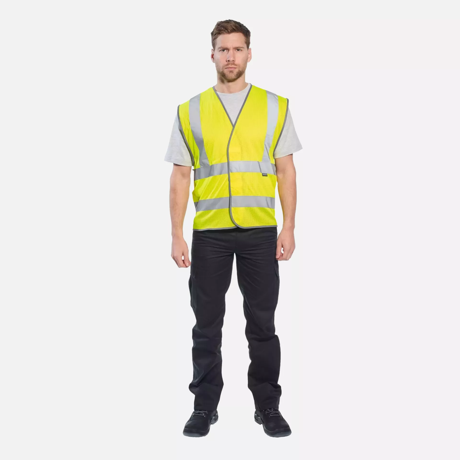 Portwest C370ORR, Hi-Vis Mesh Band and Brace Vest, Orange, image 4