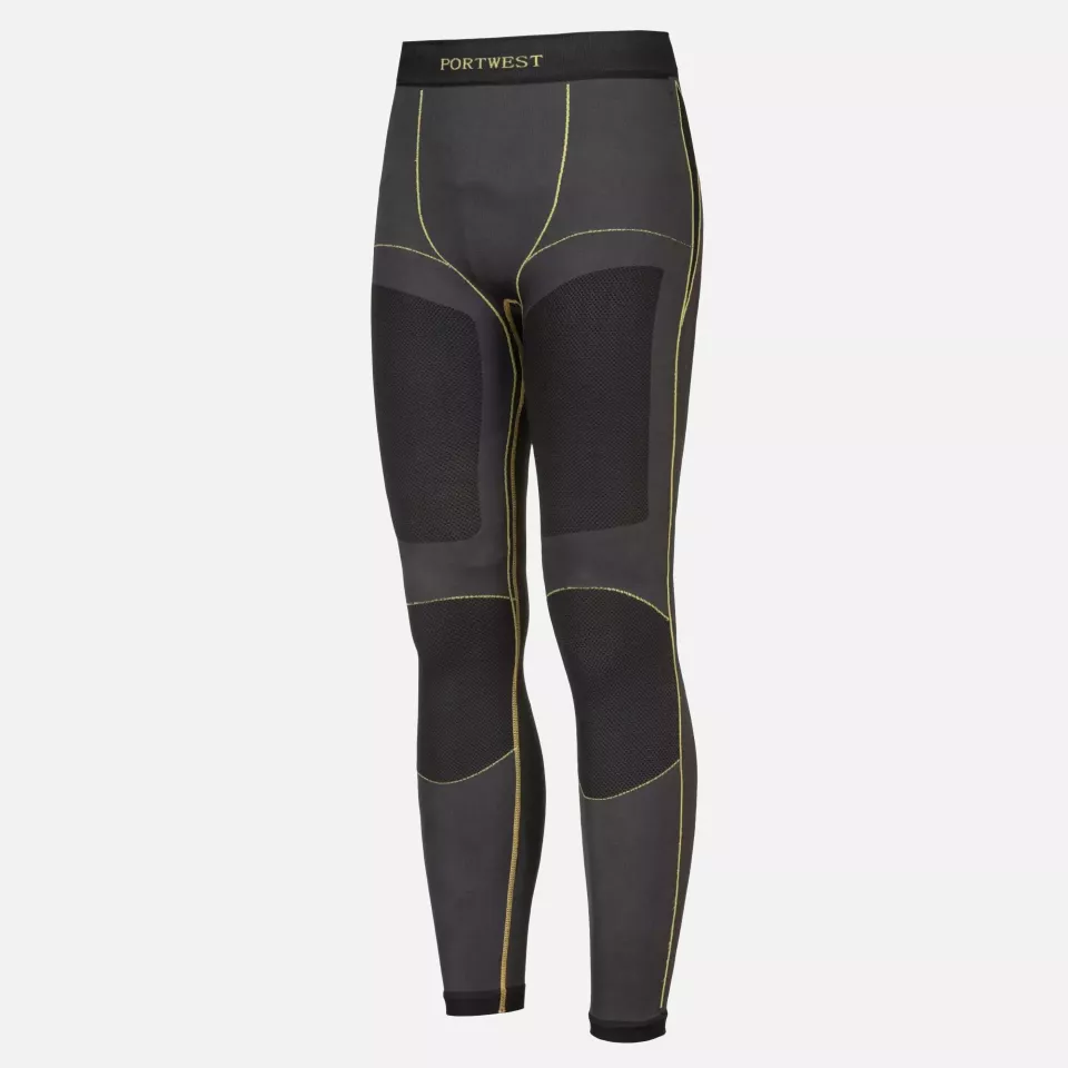 Portwest B171CHA, Dynamic Air Baselayer Legging, Charcoal, image 3, gallery thumbnail