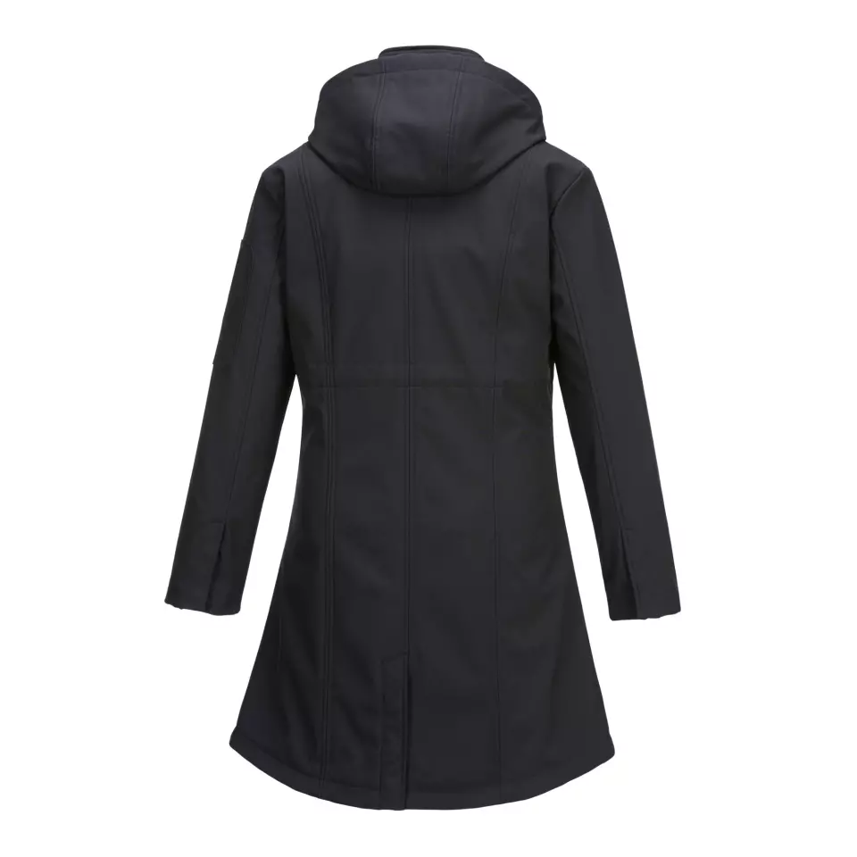 Portwest TK42BKR, Carla Damen Softshelljacke mit Kapuze (3L), Schwarz, image 2, gallery thumbnail