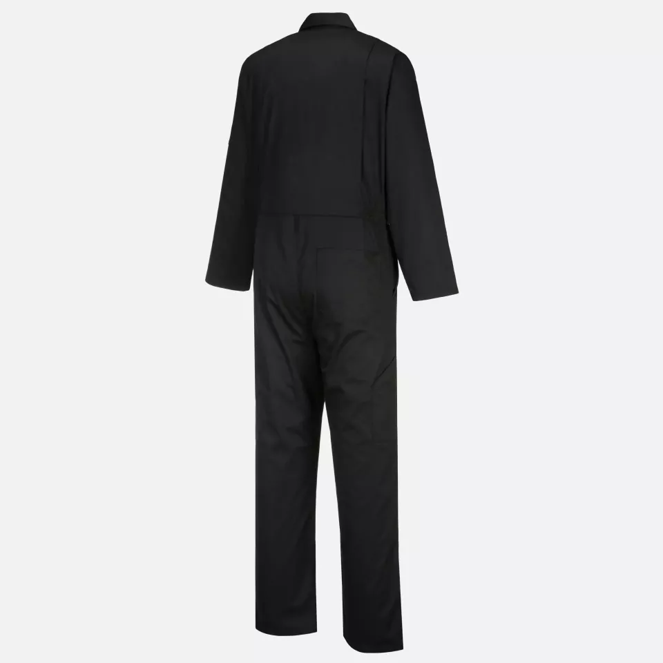 Portwest C815BKR, Kneepad Coverall, Black, image 2, gallery thumbnail