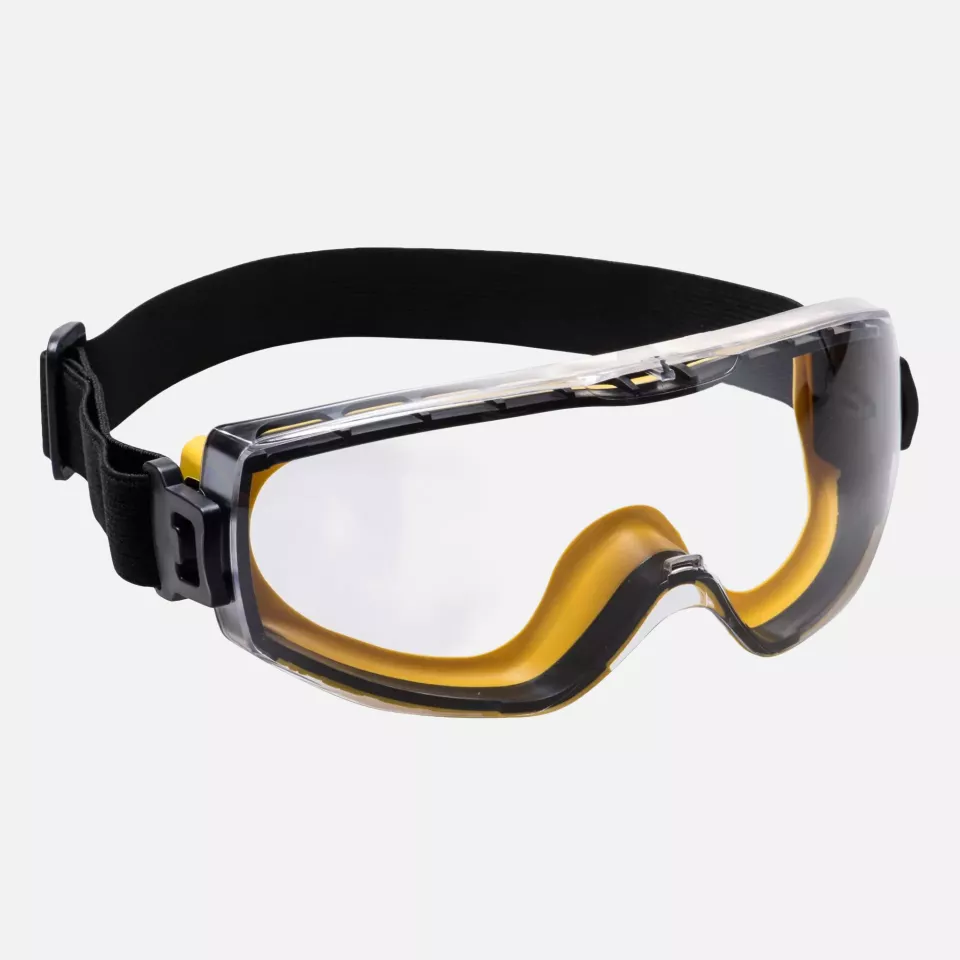 Portwest PS29CLR, Impervious Safety Goggles, Clear, image 1, gallery thumbnail