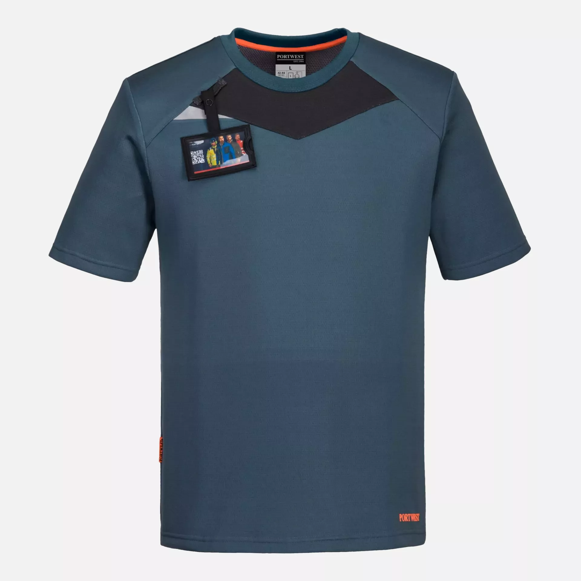 Portwest DX411MBR, DX4 Kurzarm T-Shirt, Metro Blau, image 4