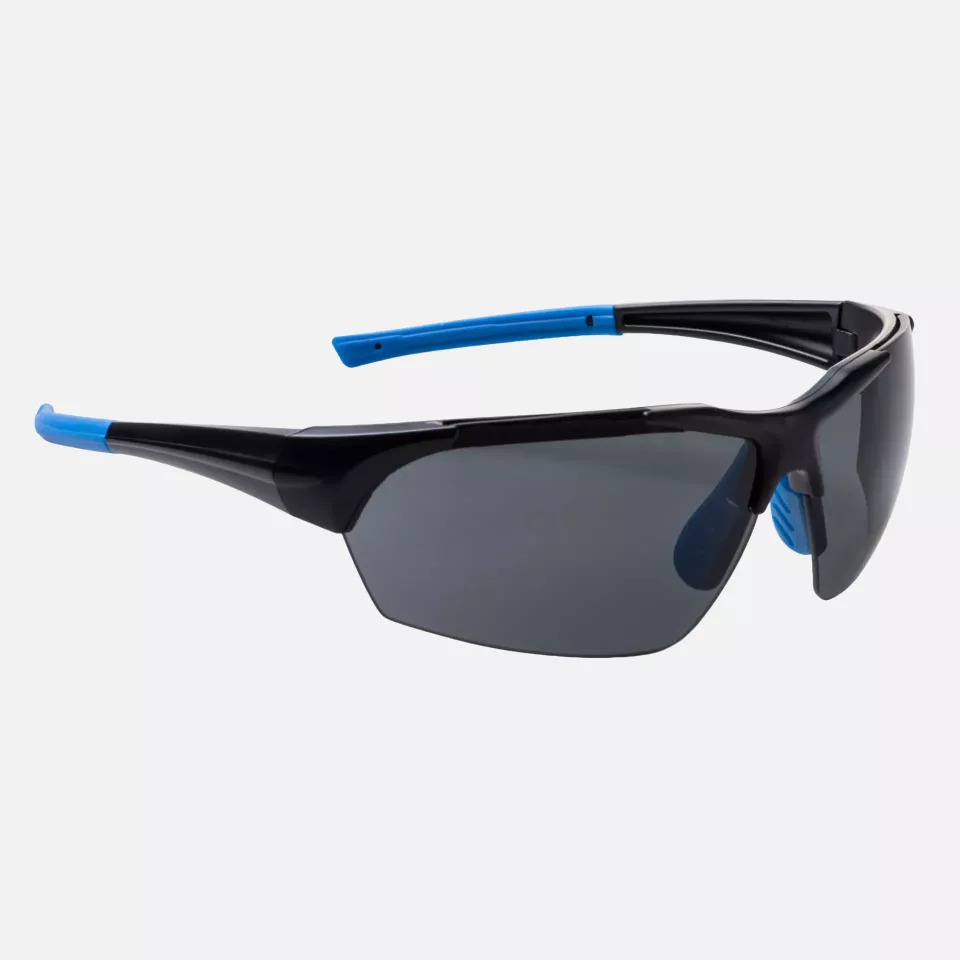 Portwest PS18SKR, Polar Star Safety Glasses, Smoke, image 1, gallery thumbnail